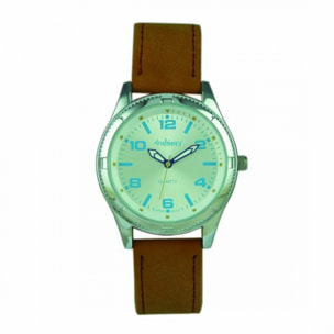 Reloj Arabians DBP2221W Hombre Analogico Cuarzo con Correa de Piel