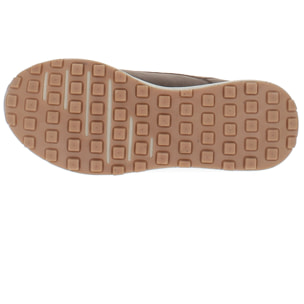 Armata di Mare Scarpe Uomo Stivaletti Casual Stringati con Soletta Rimovibile in Memory Foam AMU 2D802 Dk Brown