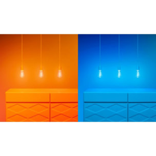 Ampoule LED connectée WIZ Couleur E27 Filament Edison 40W
