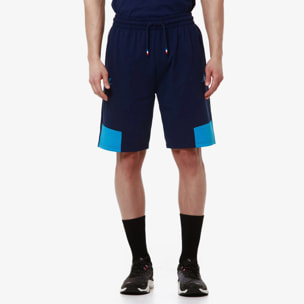 Kappa - Pantaloni Corti Uomo Blu - Supporter Adozip Alpine F1