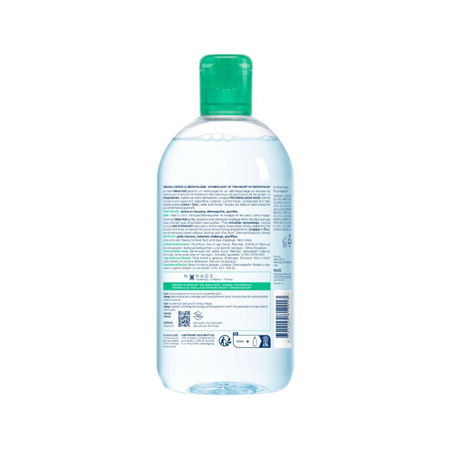 Sébium H2O - Eau Micellaire Purifiante - Peaux Mixtes à Grasses