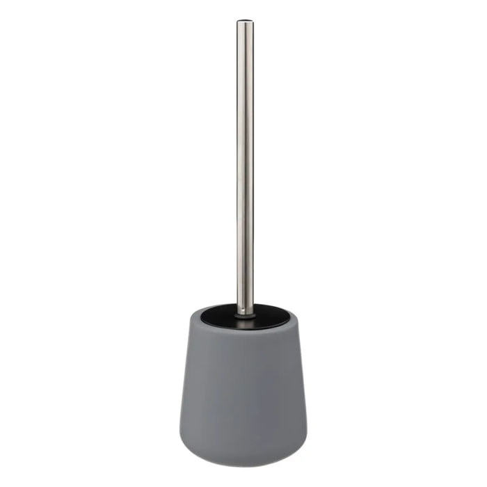Brosse WC céramique "Colorama" gris béton