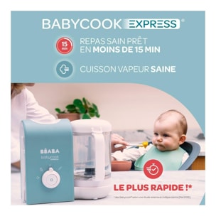 Mixeur Cuiseur Bébé BEABA Babycook Express terre d'argile