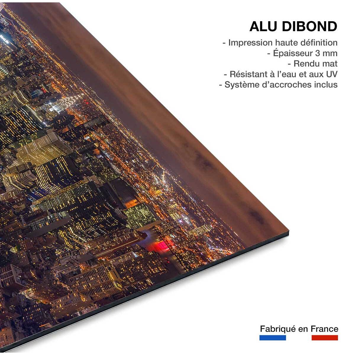 Tableau deco Night Life Tableau alu Dibond