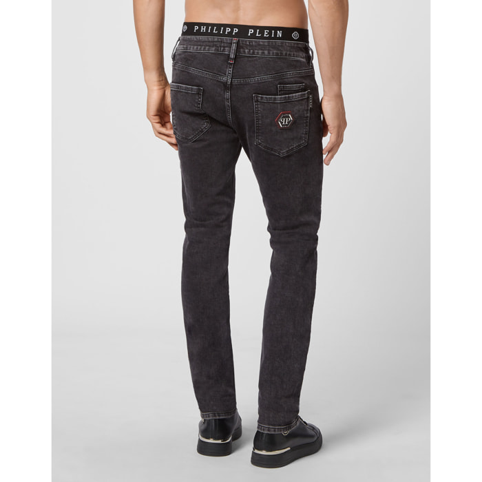 PHILIPP PLEIN Jeans Straight Cut ICONIC PLEIN