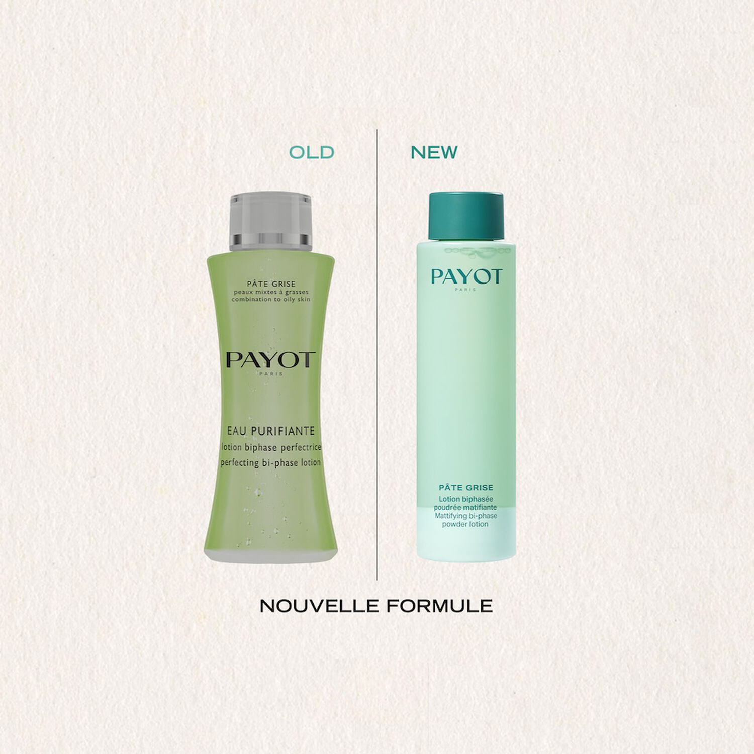 Pâte Grise - Lotion Biphasée Poudrée Matifiante