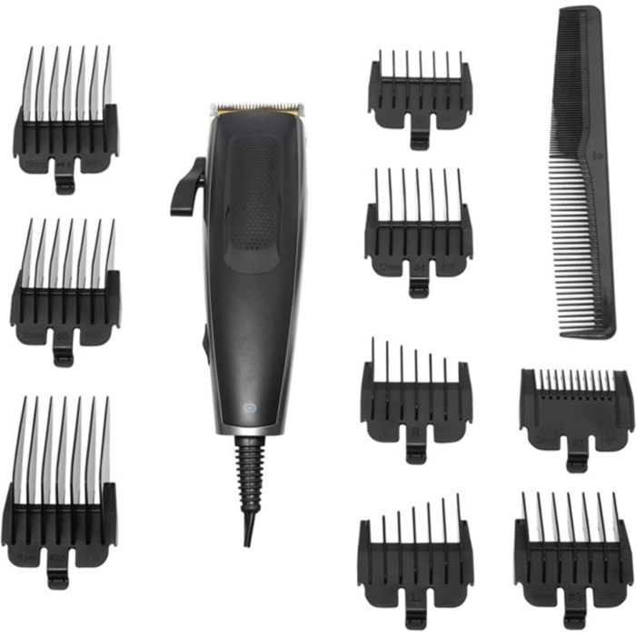 Tondeuse cheveux ESSENTIELB filaire pro Iroquois, 7 hauteurs de coupe, précision 1 mm