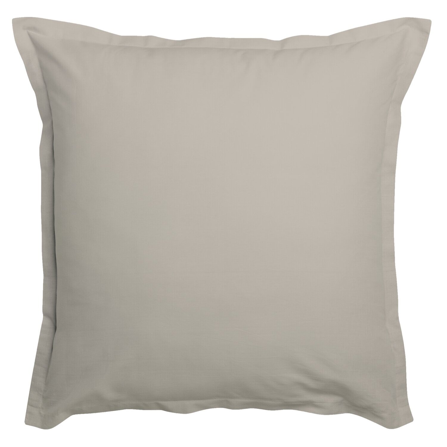 Lot de 2 taies 100% coton 57fils cerise