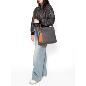 Borsa a mano da Donna Verdiana in Vera Pelle Made in Italy 26x39x11 cm