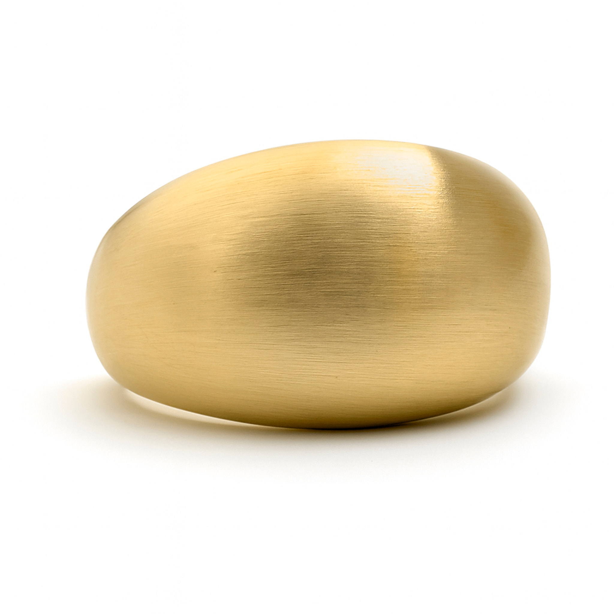 Anillo acabado en oro amarillo de 18k