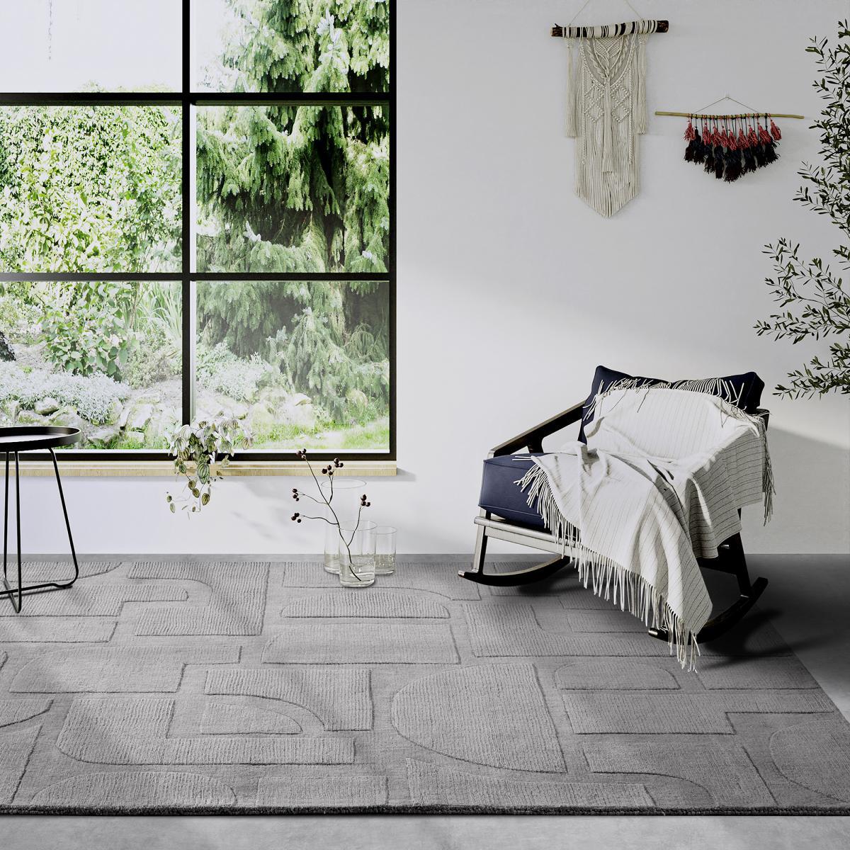 Tapis salon Rectangulaire Géométrique