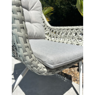 ELBA - Fauteuil de jardin - Blanc