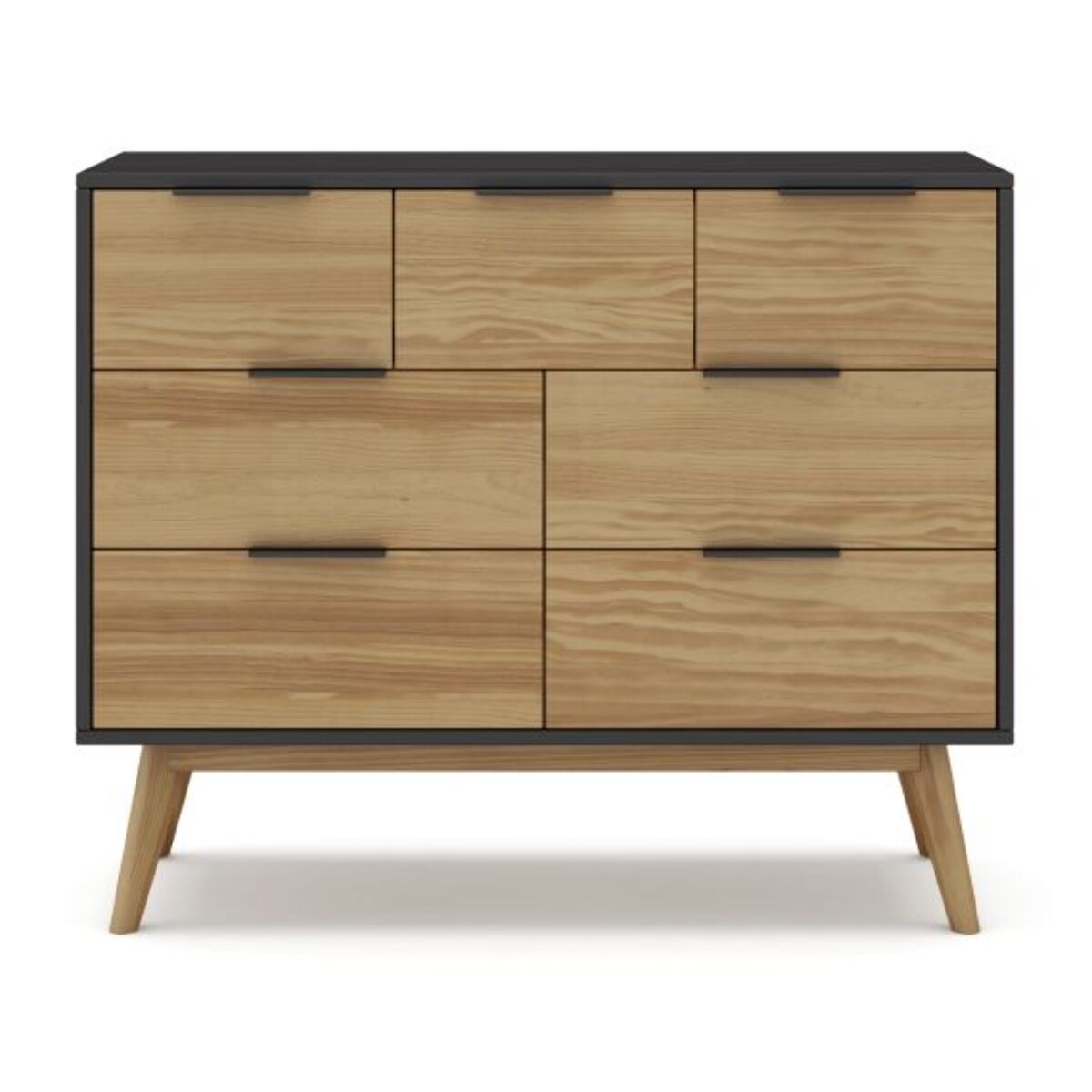 Cómoda Numa Gris Alpino - Oak