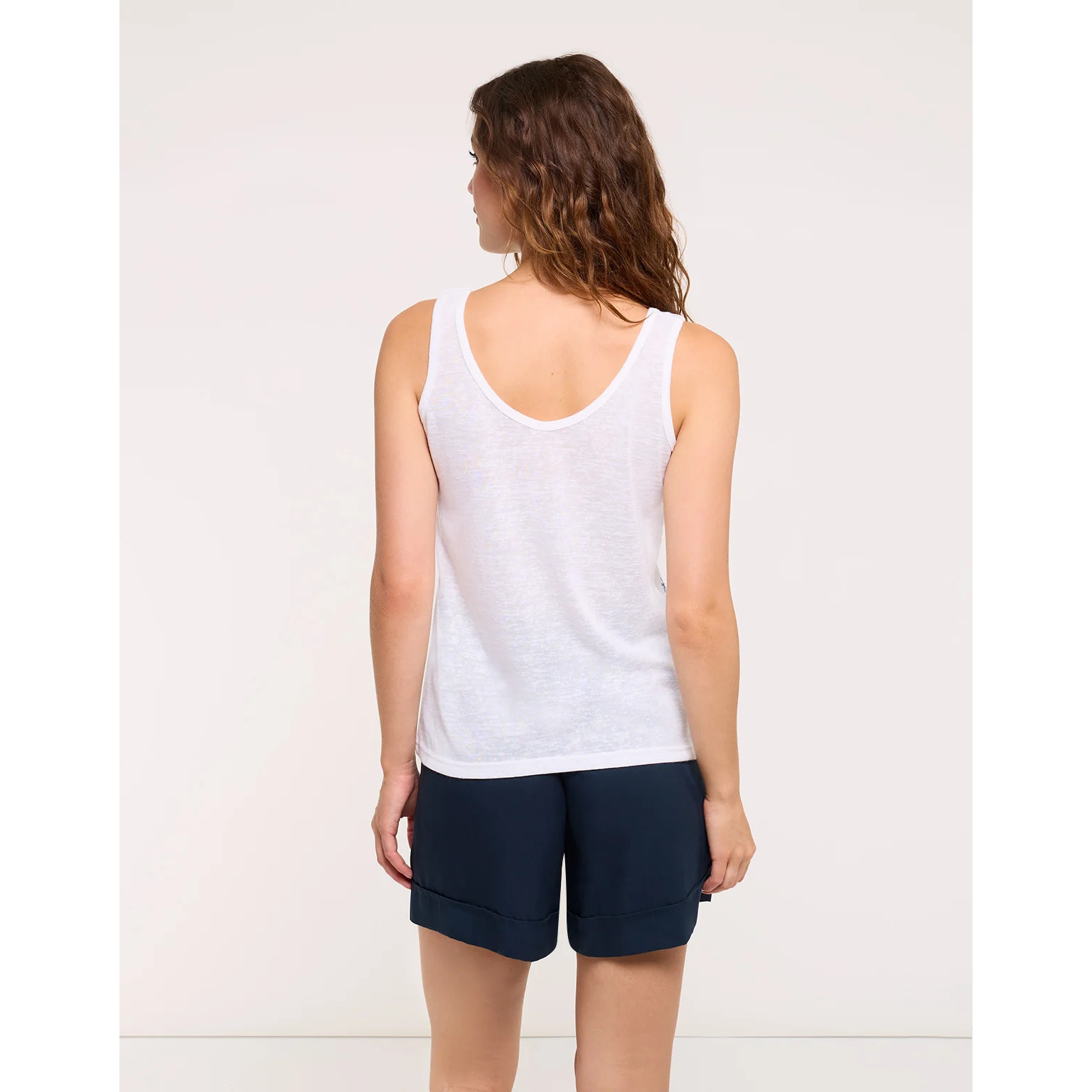Camiseta Tirantes Palmeritas Azules - Palmey