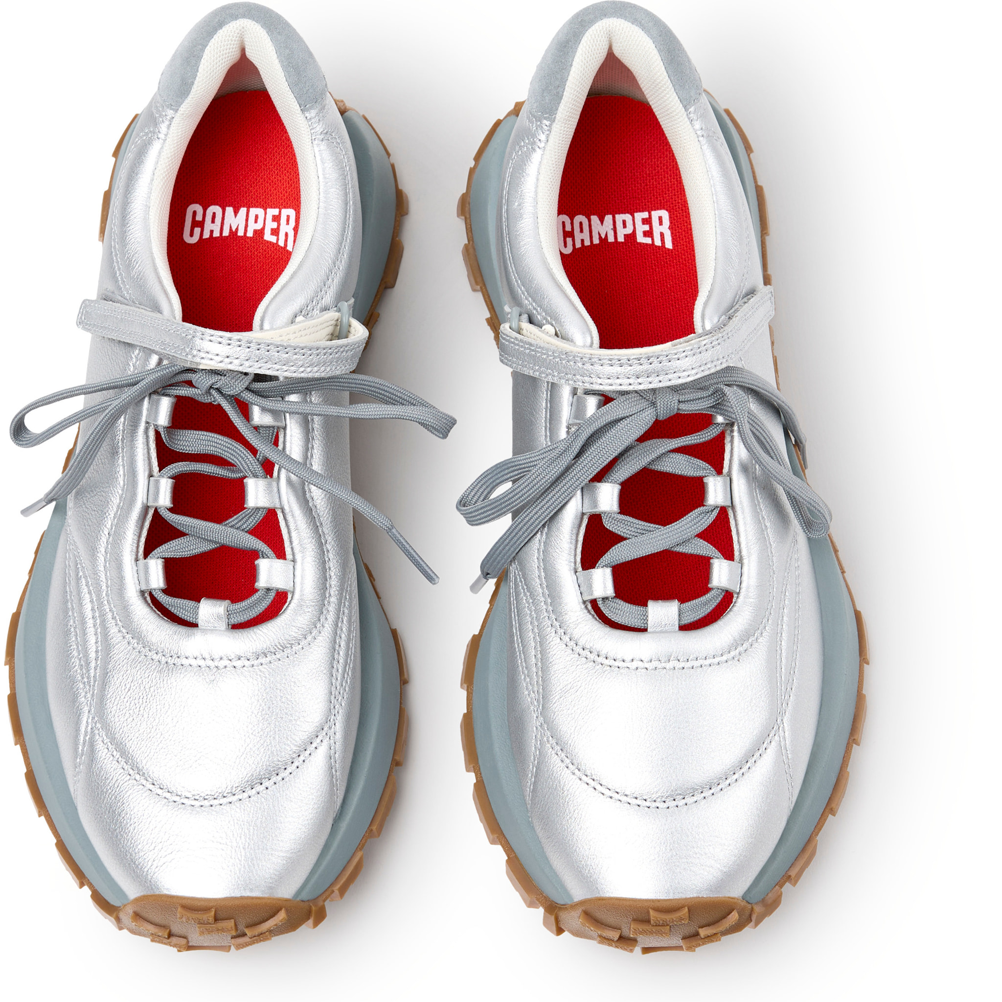 Zapatillas - CAMPER Drift Trail - Plateado - Piel lisa