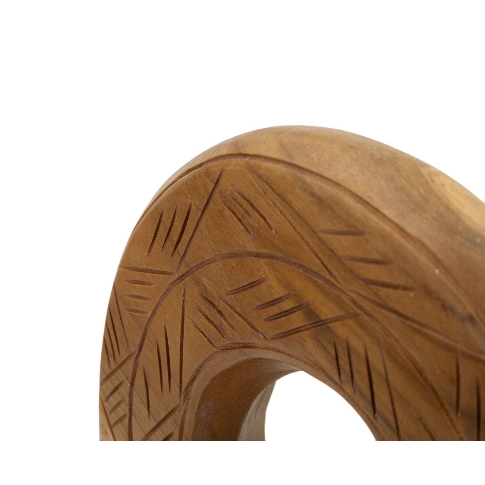 SCULTURA DORAT IN TEAK RIC. CM 20X10X28 (PEZZI UNICI - NON RIP. IN SERIE)
