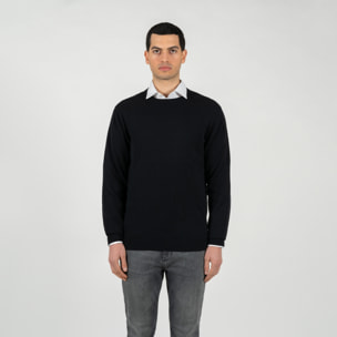 Maglia girocollo in cotone