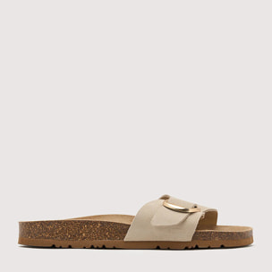 Sandalia Bio Piel Arena - Azure