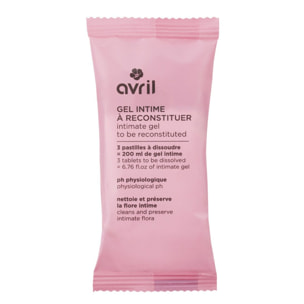Gel Intime à Reconstituer - Pastilles à Dissoudre