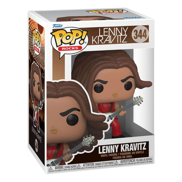 Lenny Kravitz Funko Pop! Rocks Vinile Figura Lenny Kravitz 9 Cm