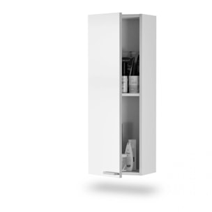 Columna de baño Inspire 1 puerta Blanco Brillo