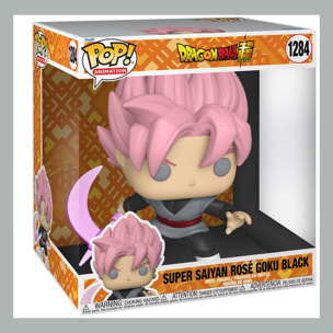 Dragon Ball Super Funko Jumbo Pop! Vinile Figura Black Goku Super Saiyan Rosa 25 Cm