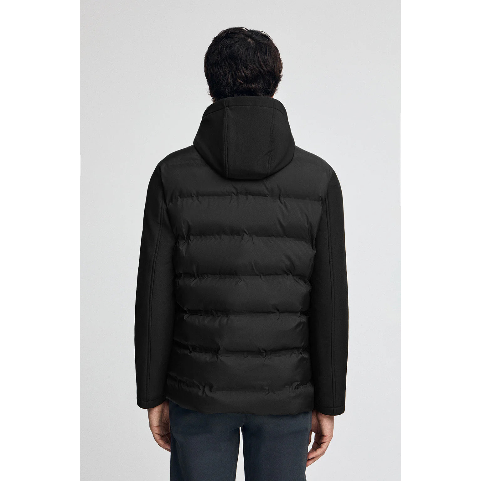 Chaqueta Cenit negra con logo Polo Club