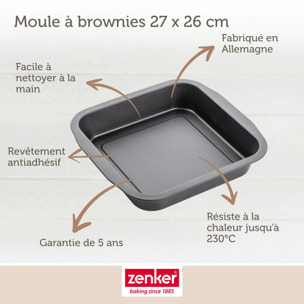 Set de 5 ustensiles de pâtisserie moule à gâteaux bol spatule pâtisserie et verre doseur Spécial créative Spécial créative Zenker  Spécial créative