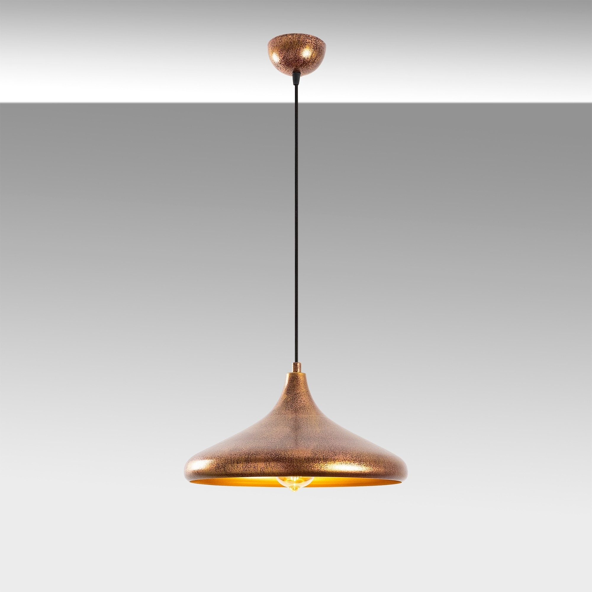 Lámpara de techo - Multicolor, 34x34x29