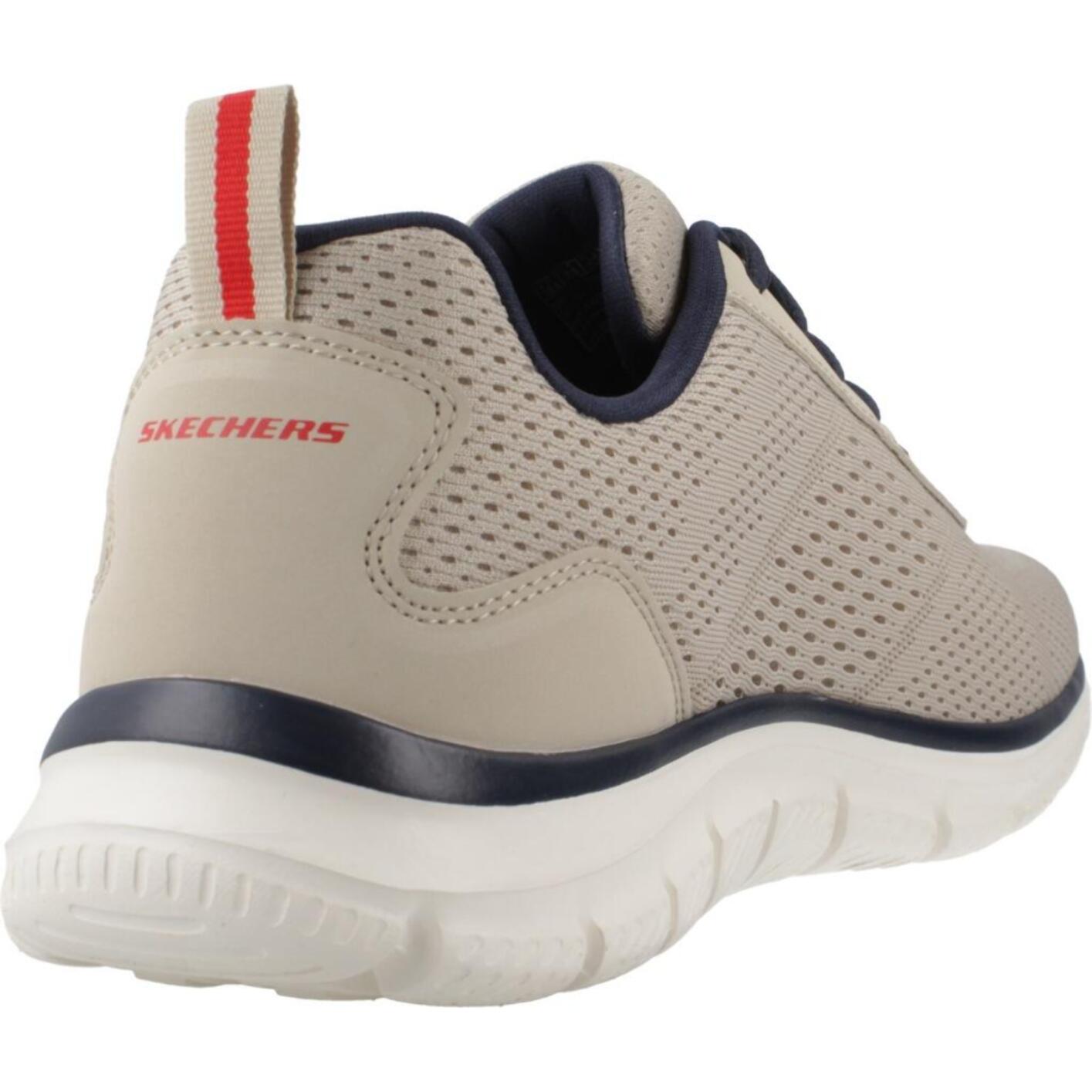 Sneakers De  Hombre 232758s Track Beis