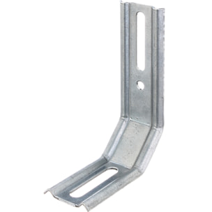 Equerre 3 pans 45 degrés 100x72x30 Galva Alberts - 341374