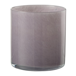 J-Line photophore Jade - verre - mauve clair - medium