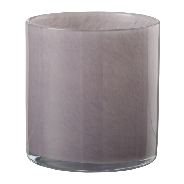 J-Line photophore Jade - verre - mauve clair - medium