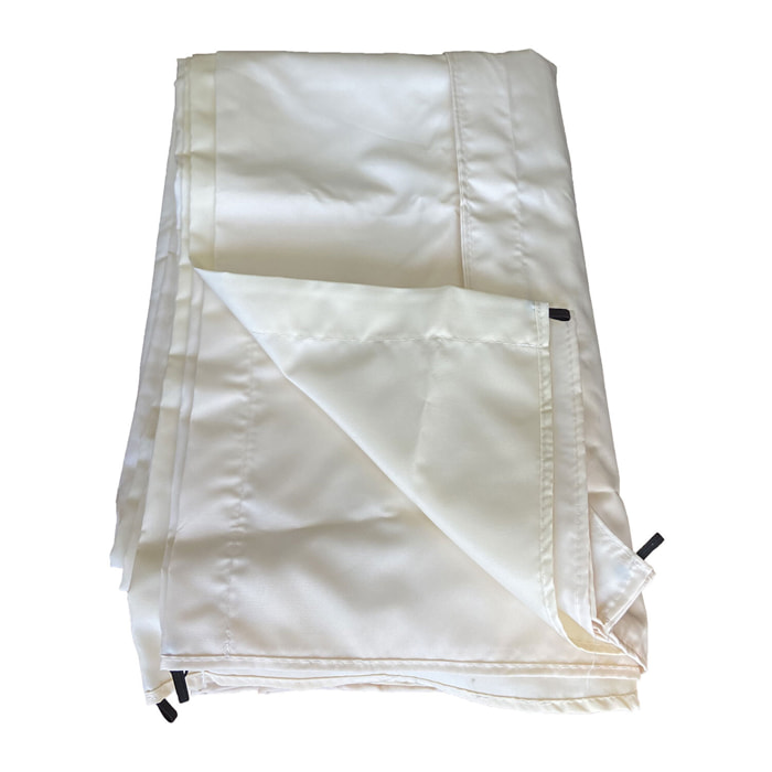 Toile pour pergola autoportante 3 × 4m CASSIS beige