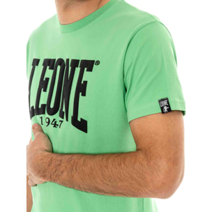 T-shirt da uomo in cotone elasticizzato Leone Summer Vibes