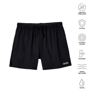 Pantalón corto deportivo para hombre ECOON sicily - Negro