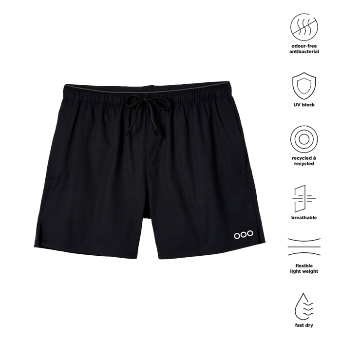Pantalón corto deportivo para hombre ECOON sicily - Negro