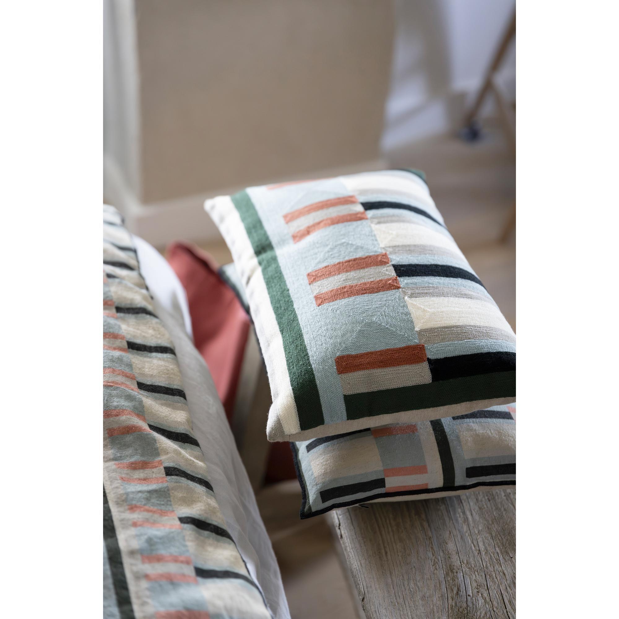 Coussin brodé Jason