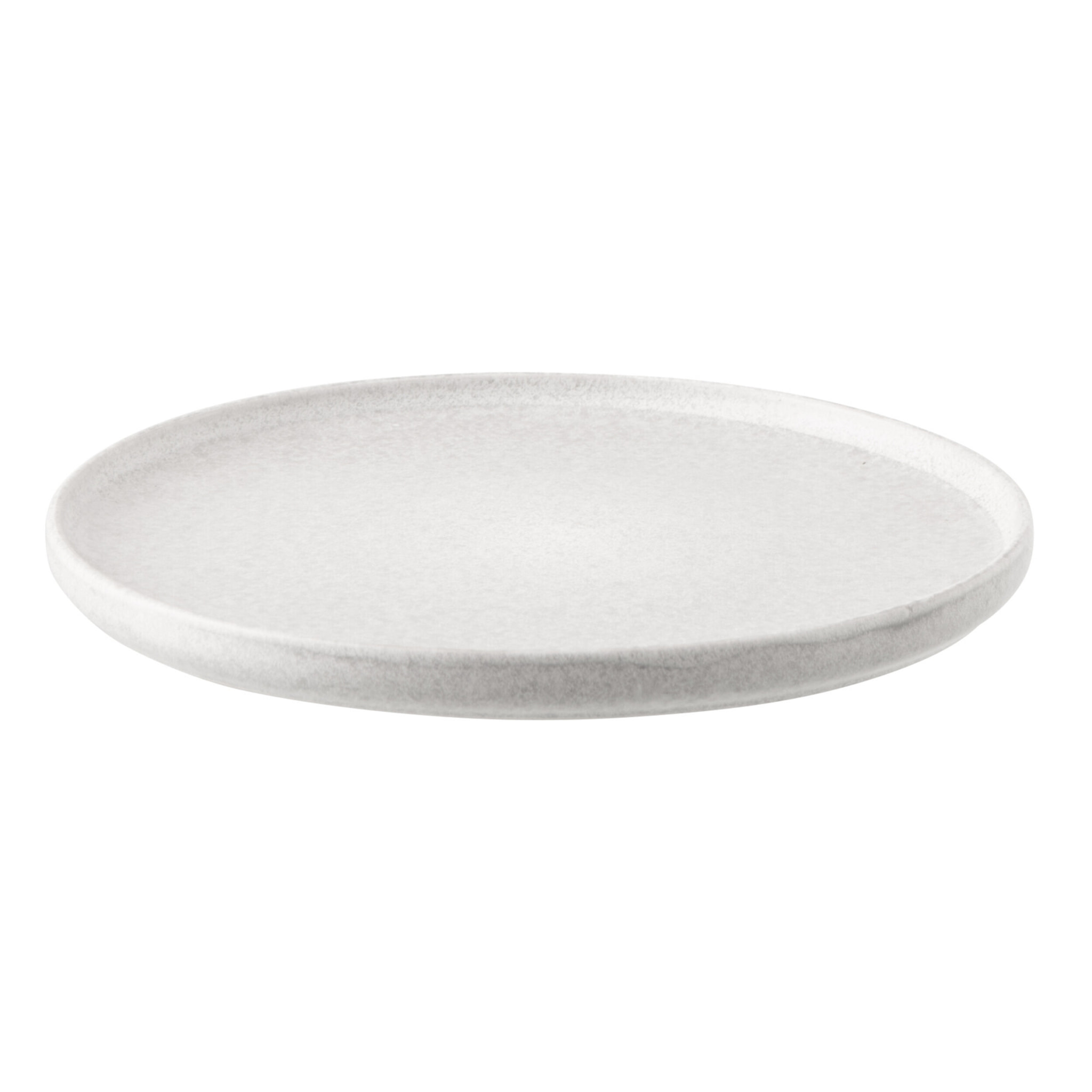 J-Line Assiette Luna - céramique - gris clair - large