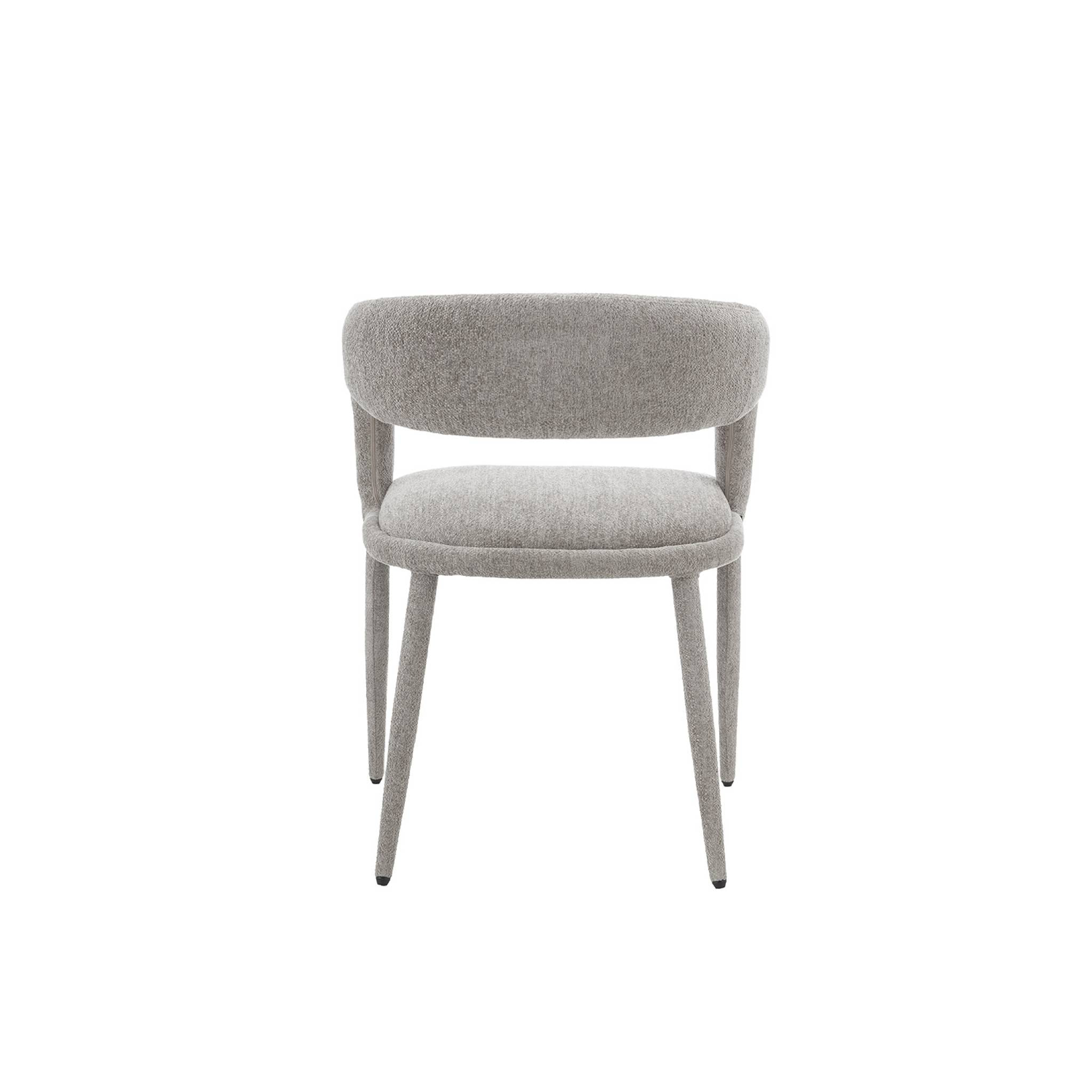 Fauteuil contemporain tissu (lot de 2) ALESSIA