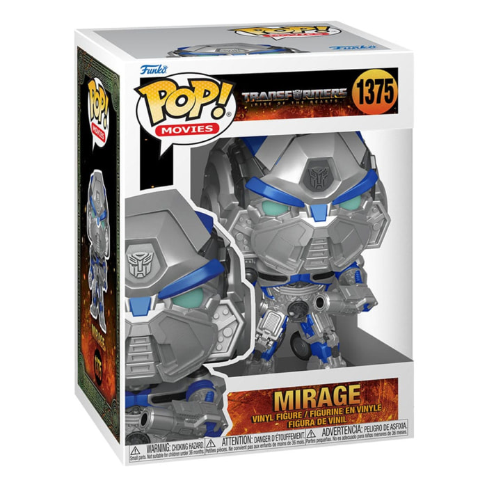 Transformers: L'Ascesa delle Bestie Funko Pop Vinile Figura Mirage 9 Cm