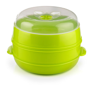 Vaporiera Doppia per Microonde Codowave InnovaGoods