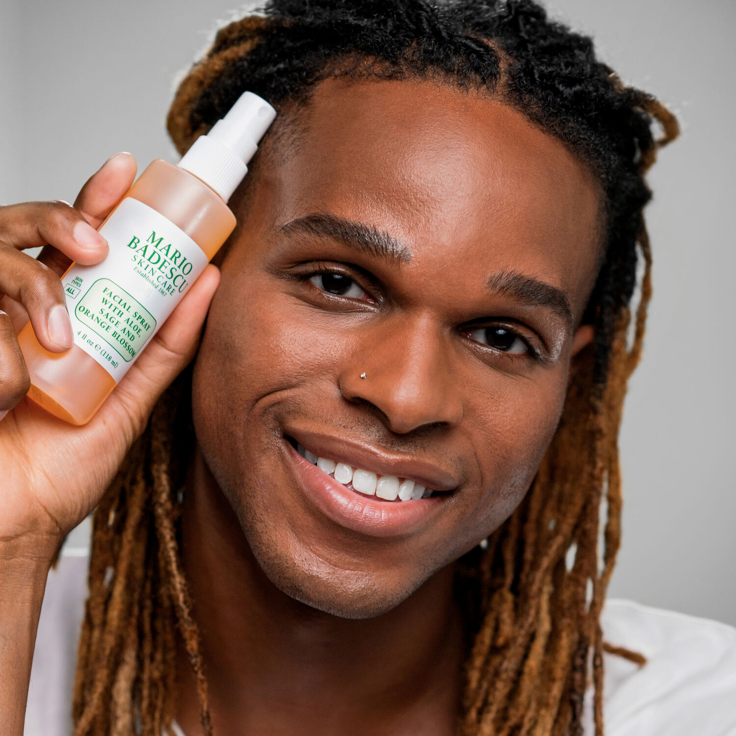 Facial Spray with Aloe, Sage & Orange Blossom - Spray visage à l'aloe vera, sauge et fleur d'oranger