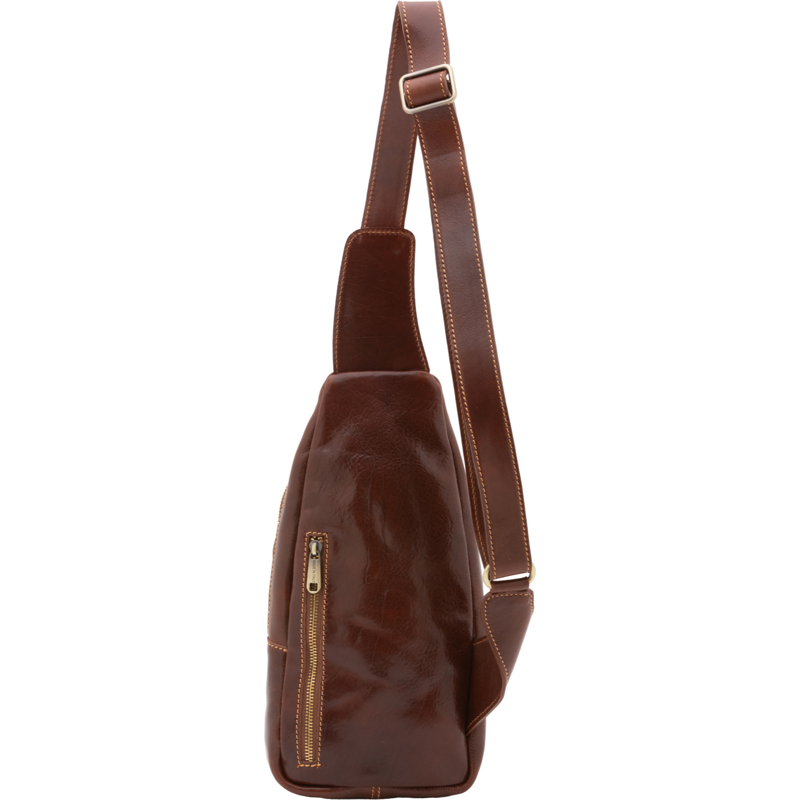 Marsupio  da uomo In Vera pelle Made in Italy 33x17x7 cm