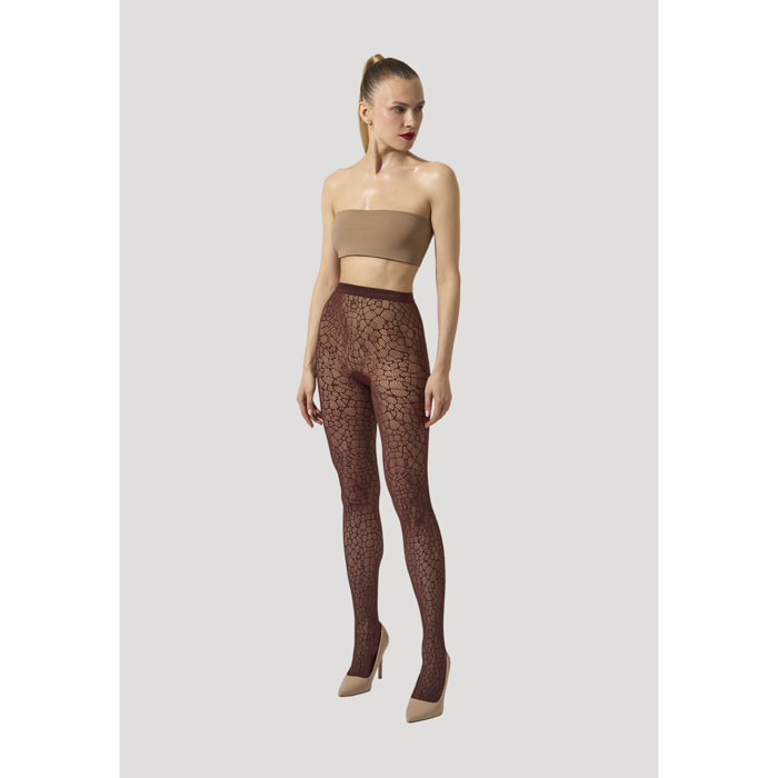 Collant Reptile Net Tights