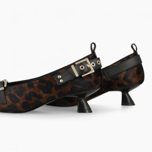 ZAPATOS DE SALÓN ANIMAL PRINT A-ROMULO-P