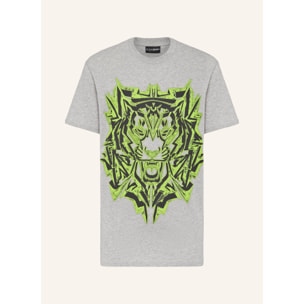 PLEIN SPORT Camiseta Cuello Redondo THUNDER TIGER