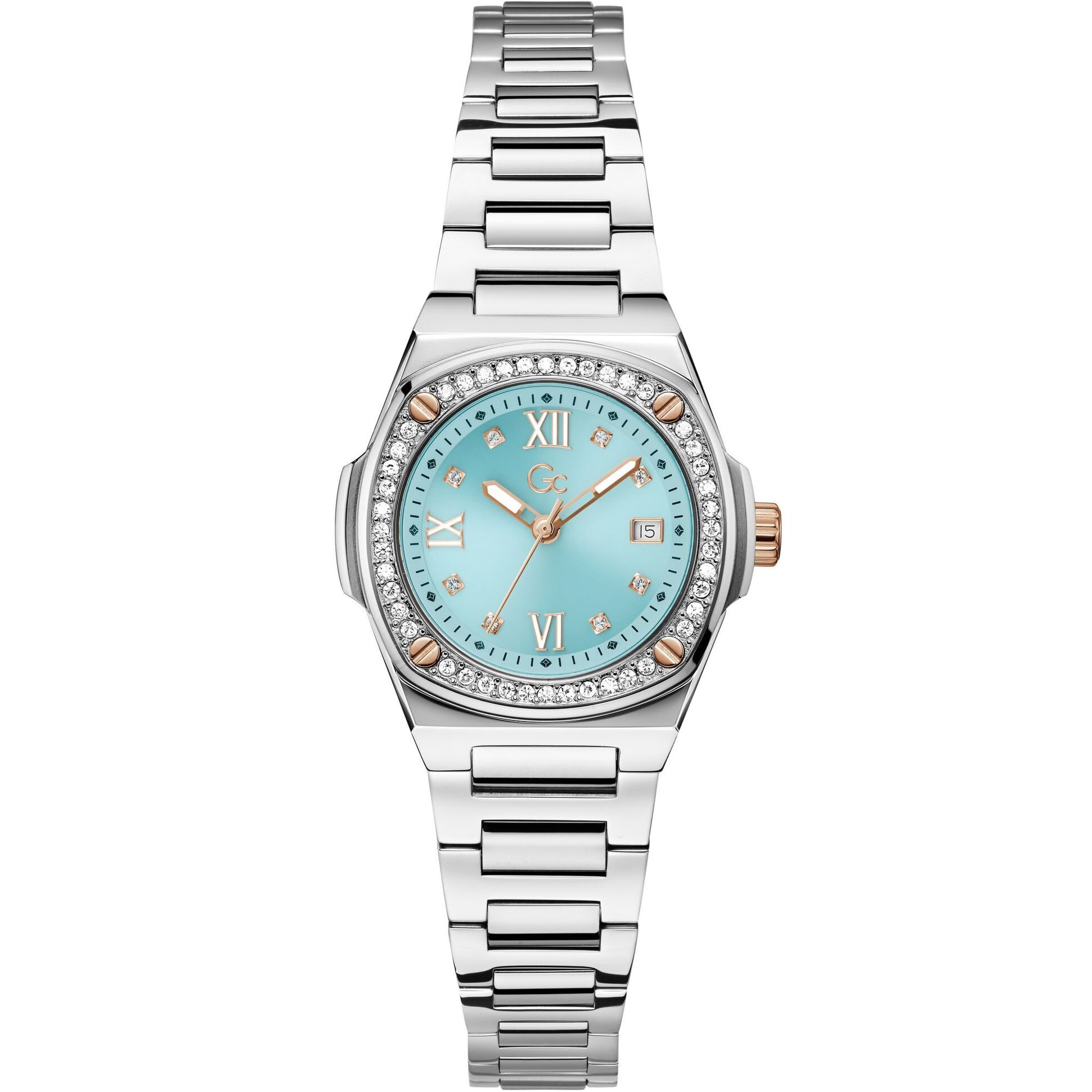 Gc Orologio Analogico Al Quarzo Gc Coussin Shape Mini