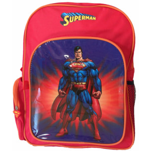 Zaino Tempo Libero Superman Rosso Lui Superman Rosso