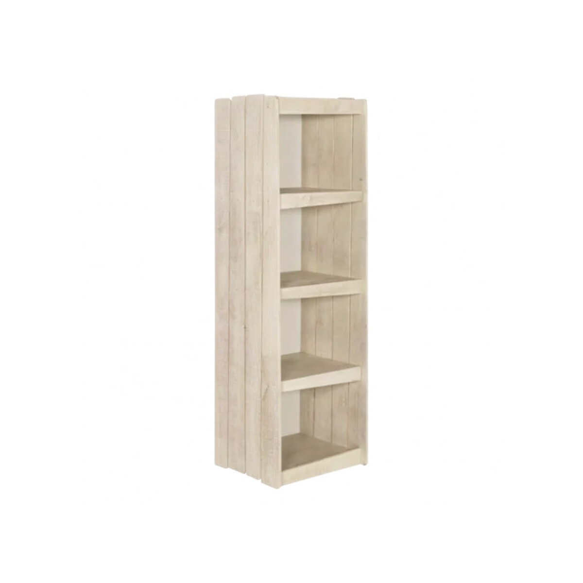 Bibliothèque pour enfant en bois de pin blanc - WOODY WOOD 237